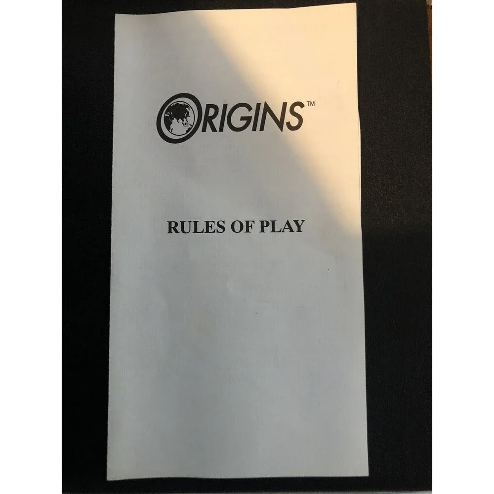 1995 Origins Board‎ Game Unlock The Secrets Of Our Past Group Game Complete Box